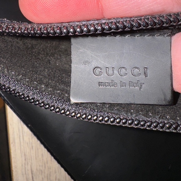 ‼️SOLD‼️Tom Ford Era Gucci Handbag with Attached Wallet, Gucci G Logo Buckle - Picture 11 of 16